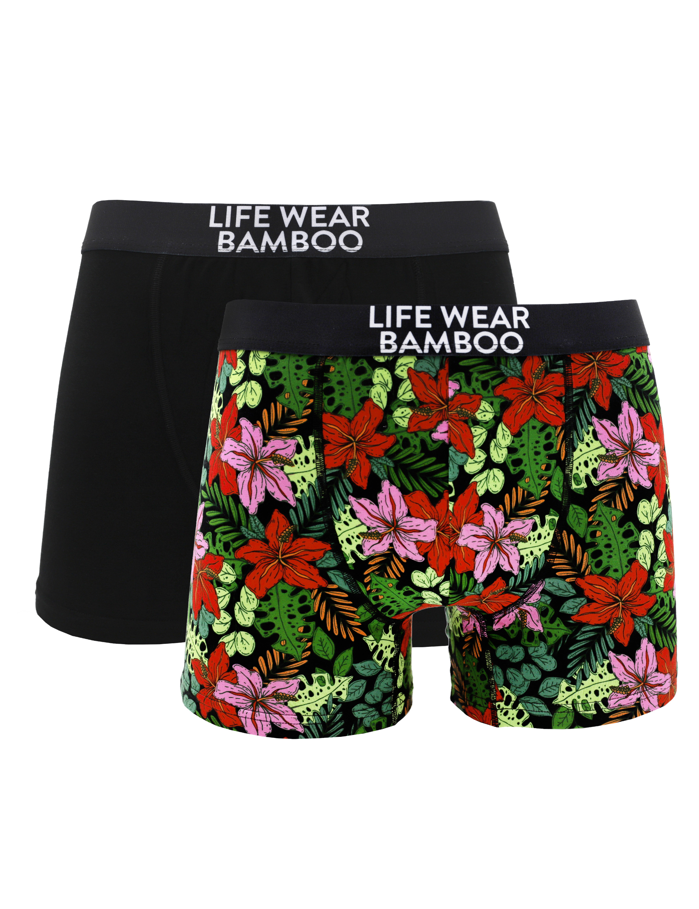 2-pack boxer av bambu - Leafs