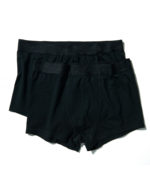 2-pack boxer i trunkmodell av bambu - Svart