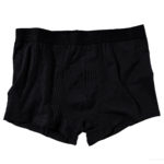 Boxer junior av bambu trunkmodell - Svart