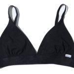 Triangel-BH av bambu - Svart