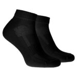 Sportstrumpa kortskaftsock av bambu - Svart