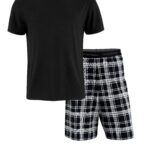 Pyjamas, herr - Svart