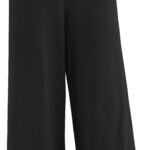 Trikåbyxa av bambu - Svart