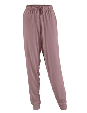 Pyjamasbyxa av bambu - Mauve