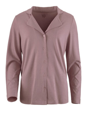 Pyjamasskjorta av bambu - Mauve